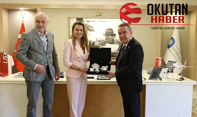 Çek Cumhuriyeti Ankara Büyükelçisi Lider Muhittin Böcek’i ziyaret etti