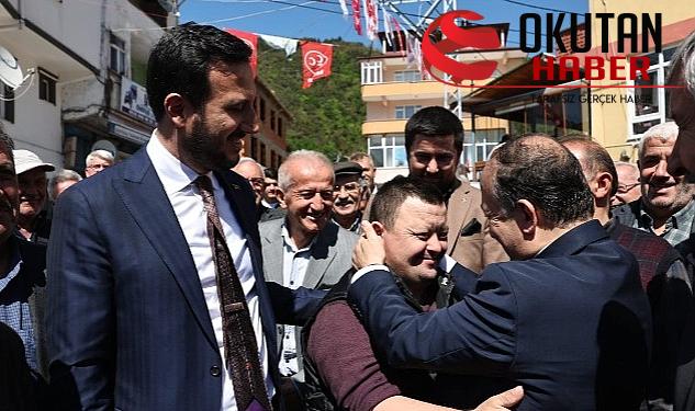 Bağcılar Belediye Lideri Abdullah Özdemir, memleketi Kastamonu’ya çıkarma yaptı