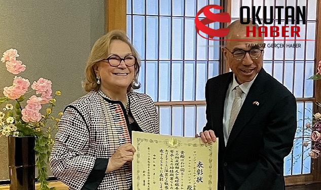 Güler Sabancı’ya Japonya Büyükelçisi Mükafatı Takdim Edildi