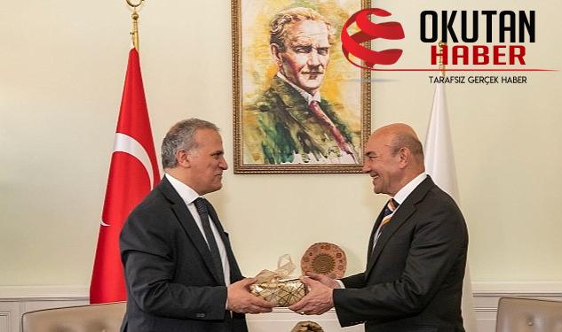 İtalya’nın Türkiye Büyükelçisi Giorgio Marrapodi Soyer’i ziyaret etti
