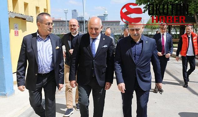 TFF Lideri Mehmet Büyükekşi, Ankara Kulüplerini Ziyaret Etti