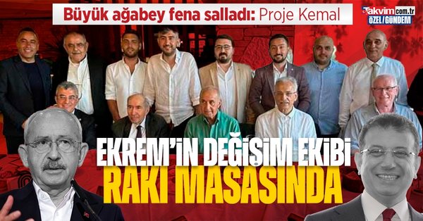 Ekrem’in ’değişim ekibi’ rakı masasında! Hikmet Çetin’den Kemal Kılıçdaroğlu’na sert sözler: CHP’yi sağa çeken proje…