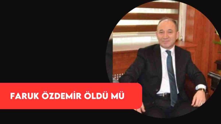 Faruk Özdemir Öldü mü? Eski CHP Etimesgut İlçe Başkanı Ölüm Nedeni ve Tarihi Merak Ediliyor.