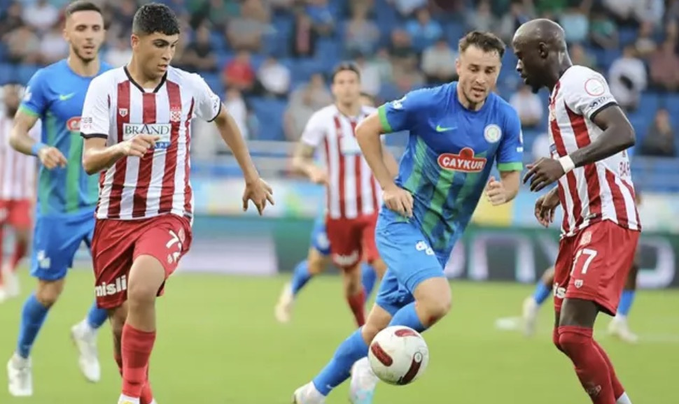 Çaykur Rizespor Sivasspor maç özeti ve goller 1-1 Maç sonucu ve geniş özet