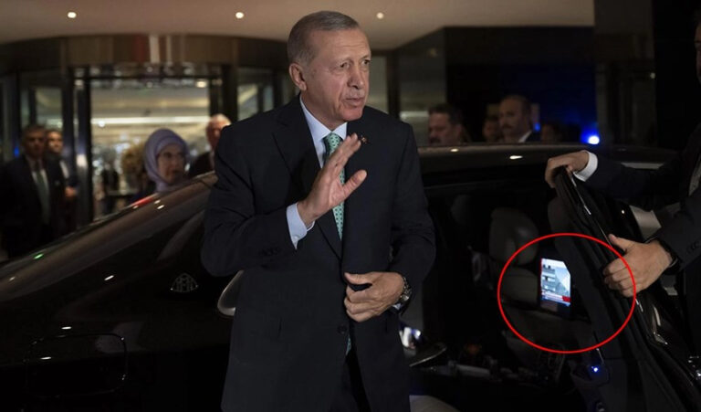 Cumhurbaşkanı Erdoğan’ın makam aracında dikkat çeken detay