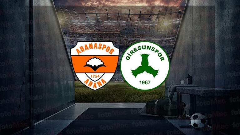 Adanaspor Giresunspor maç özeti ve goler 4-2! Geniş özet – Ordu Son Dakika Haberleri – Ordu Yorum Gazetesi
