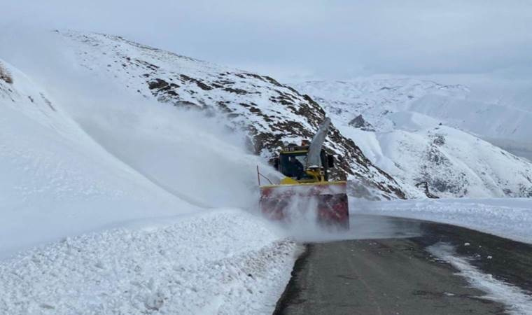 26 Köy Yolu Kar Nedeniyle Ulaşıma Kapalı