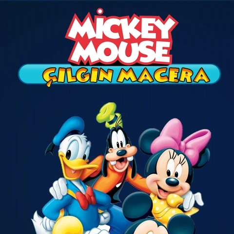 Mickey Mouse Çılgın Macera 26 Kasım 2023, Pazar, 16:00 Alsancak Gazi Ortaokulu Sahnesi’nde