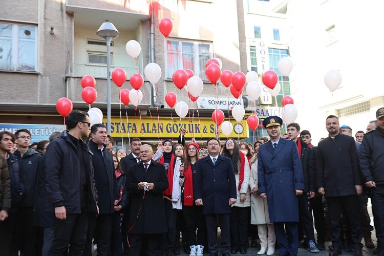 Atatürk’ün Kayseri’ye gelişinin 104. yıl dönümünü kutladı