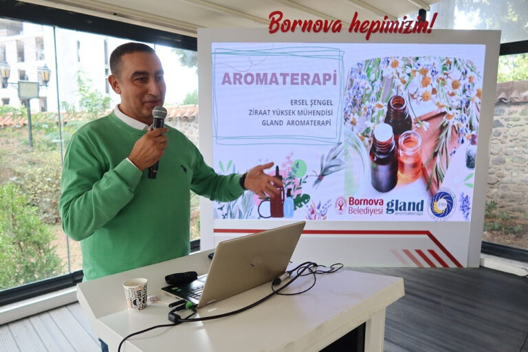Bornova’da tıbbi aromatik bitkiler eğitimi!