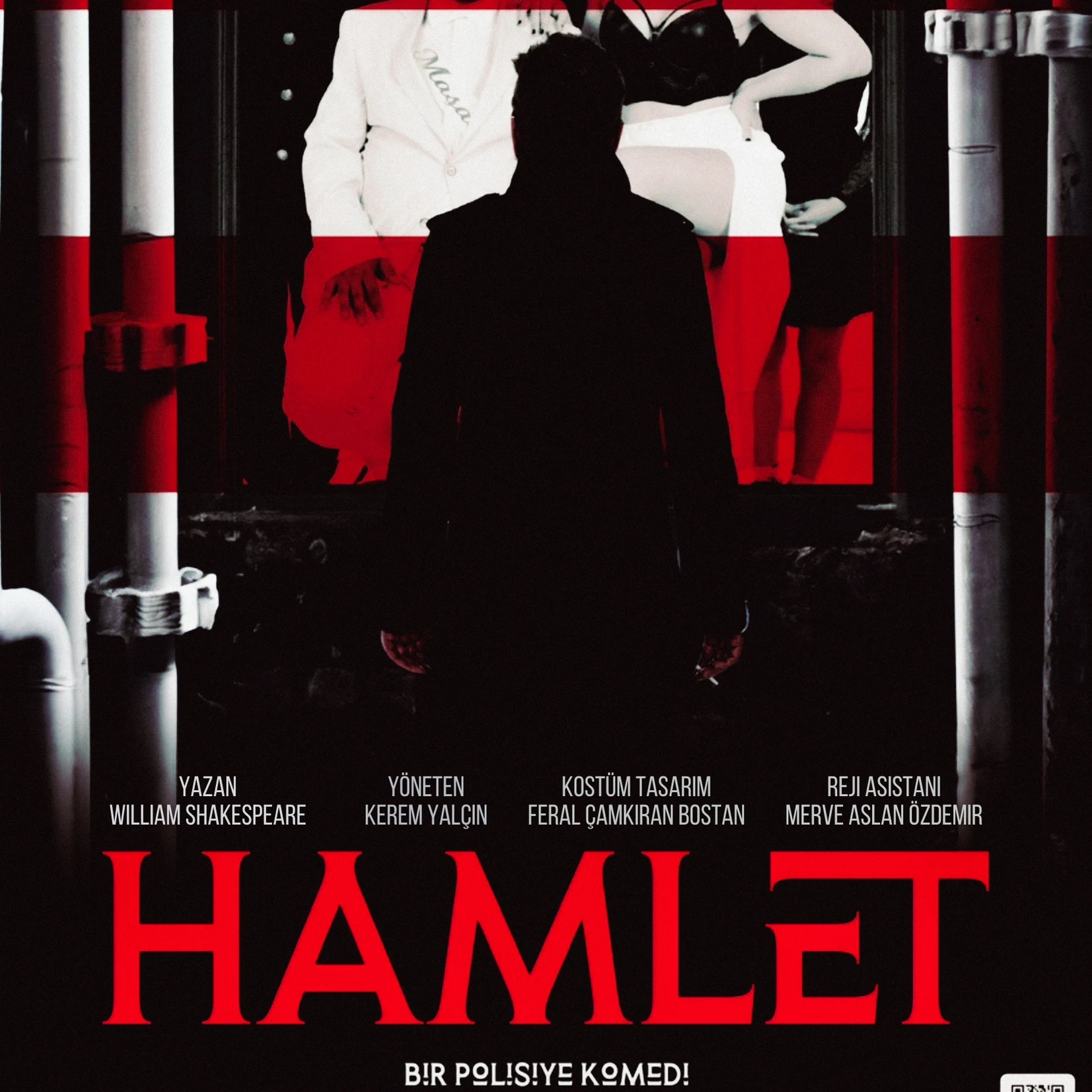 Hamlet: Bir Polisiye Komedi 22 Aralık 2023, Cuma, 20:00 İzmir Sanat Merkezi'nde