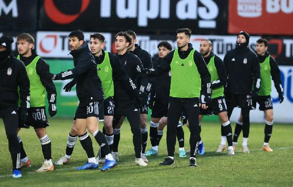 Beşiktaş, maçın hazırlıklarını tamamladı