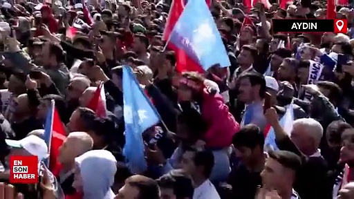 Cumhurbaşkanı Erdoğan, Aydın’da vatandaşlarla buluştu