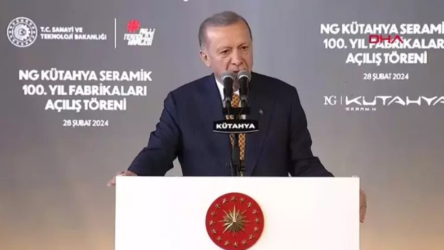 Cumhurbaşkanı Erdoğan Kütahya’da açılış töreninde açıklamalarda bulundu: Türkiye, yatırım ve ihracatla büyüyor