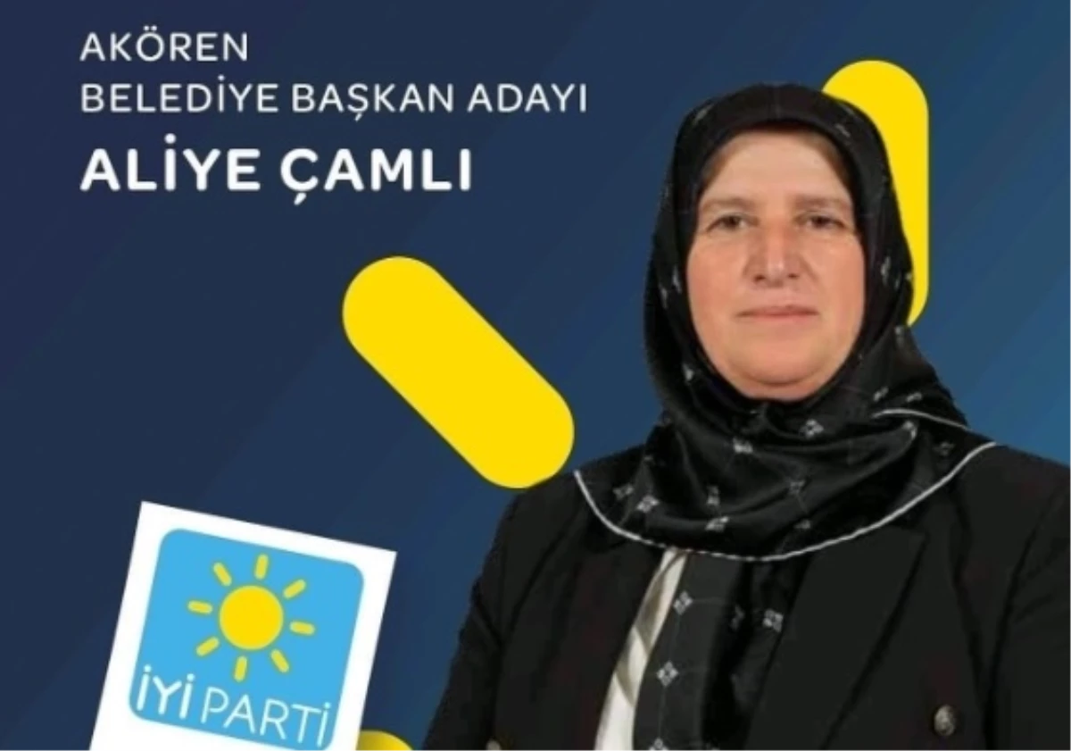 Aliye Çamlı kimdir? İYİ Parti Konya Akören Belediye Başkan adayı Aliye Çamlı kimdir?