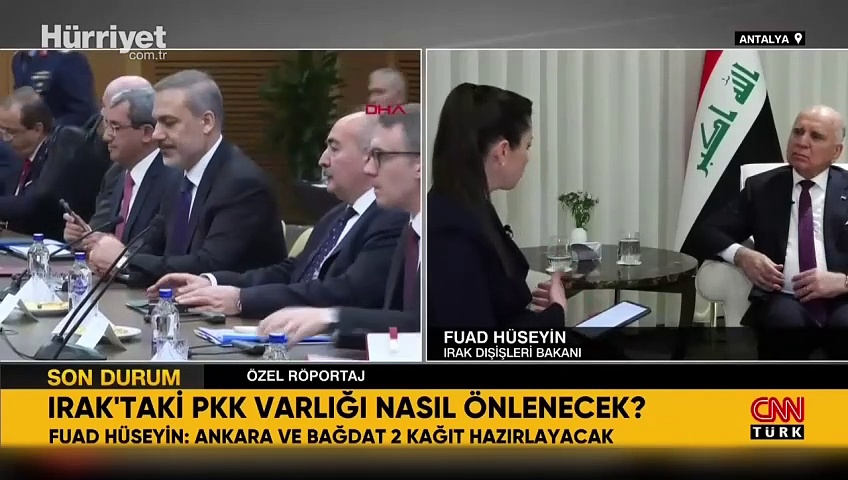 Irak Dışişleri Bakanı CNN Türk’e konuştu: Irak’taki PKK varlığı nasıl önlenecek?