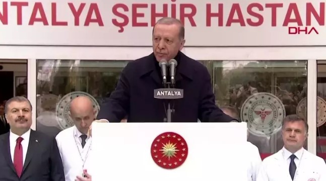 Cumhurbaşkanı Erdoğan, Antalya Şehir Hastanesi ve Bağlantı Yolları Açılış Töreni’ne katıldı