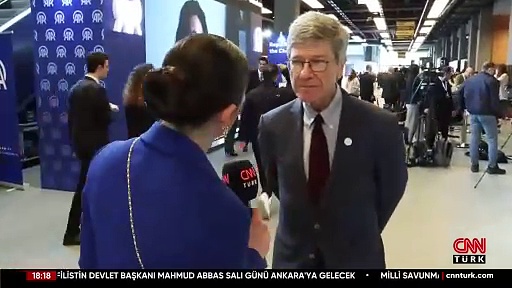 Dünyaca ünlü Ekonomist Sachs CNN TÜRK’te: Türk diplomasisi olağanüstü yetenekli