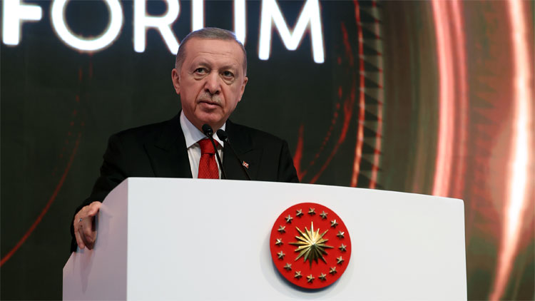 Cumhurbaşkanı Erdoğan: Batılı güçler iki yüzlü politikalarıyla dökülen kana ortak oluyor
