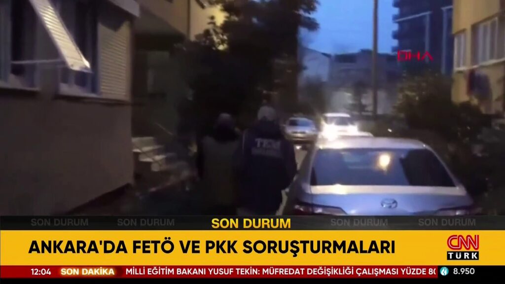 Ankara’da FETÖ ve PKK soruşturmaları: 47 şüpheli gözaltında