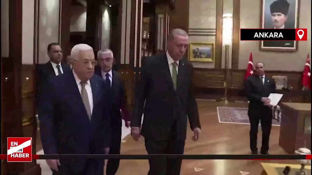 Filistin Devlet Başkanı Ankara’da