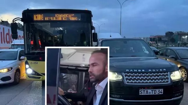 Kadıköy’de kaza yapan İETT şoförü, otobüsü sürücünün üzerine sürdü