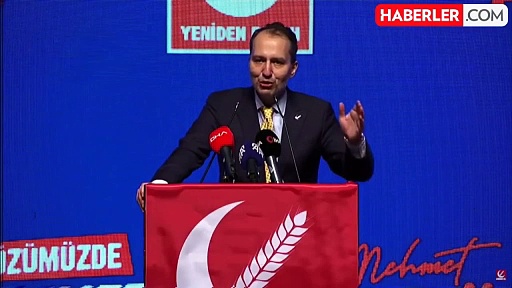Fatih Erbakan: Hiç kimseye kazandırmak veya kaybettirmek için seçime girmiyoruz