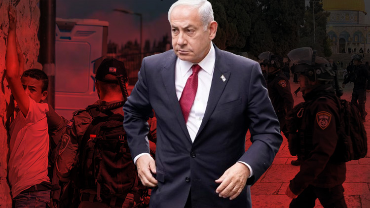 İsrail güçleri Mescid-i Aksa’da teravih namazına gelen Filistinlilere copla saldırdı