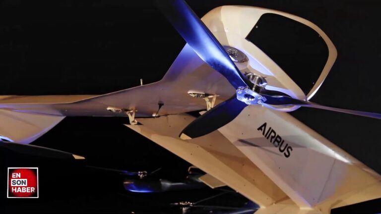 Airbus, sessiz çalışan yeni hava taksisini tanıttı